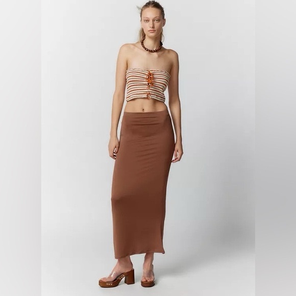 Urban Outfitters Dresses & Skirts - Uo Dominique Minimal Maxi Skirt
